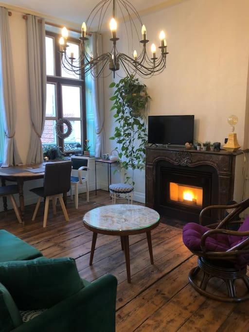 L'Omerade: Appartement De Charme Dans Une Maison Audomaroise Saint-Omer  Exteriör bild
