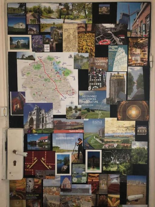 L'Omerade: Appartement De Charme Dans Une Maison Audomaroise Saint-Omer  Exteriör bild